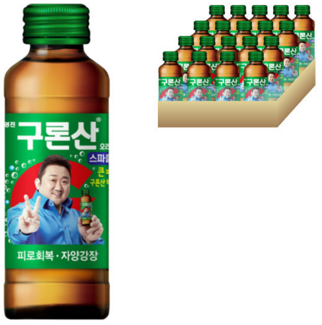 해태 구론산 스파클링 자양강장제 타우린, 1개, 150ml