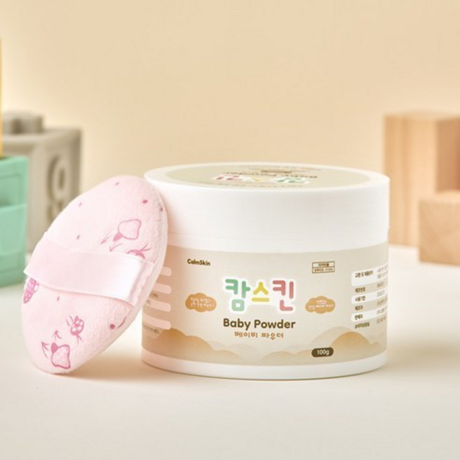 Kamskin 嬰兒爽身粉 100g, 1個