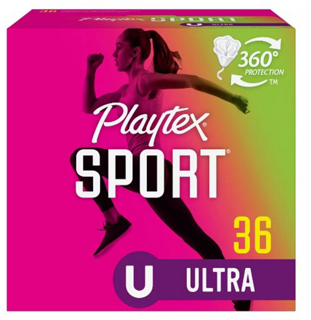 PLAYTEX 스포츠 울트라 36 탐폰, 1개