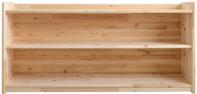 우드웰 삼나무 2단 교구장 막힘 WG-53, 원목 삼나무