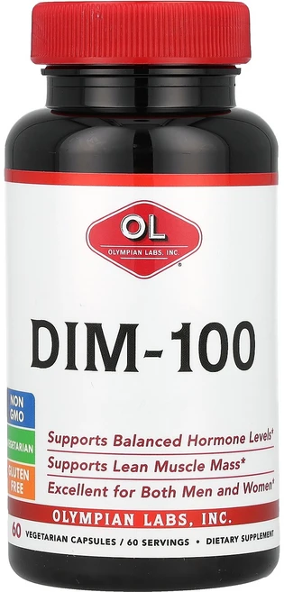 Olympian Labs DIM-100 베지 캡슐 (캡슐 당 ) - 쿠팡