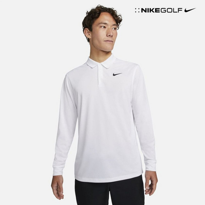 나이키골프 나이키 드라이 핏 빅토리 솔리드 골프 긴팔 폴로 AS DN2345-100