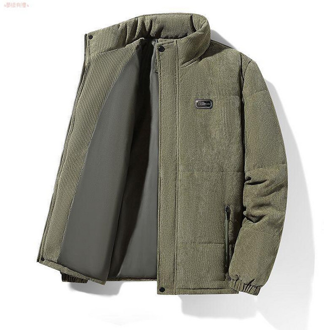 男士燈芯絨加厚保暖外套
