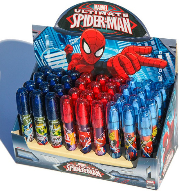 디즈니 픽사 마블 캐릭터 지우개 BOX(36개), 1박스, 스파이더맨