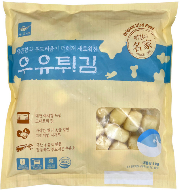 사옹원 우유튀김 1kg 2개입, 2개
