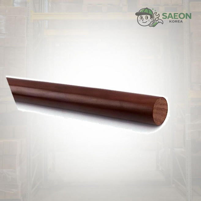 티엔에스 나무핸드레일 35파이 월넛칼라 사이즈선택 원목 벽부형 안전손잡이, 35파이/월넛칼라/2.4M