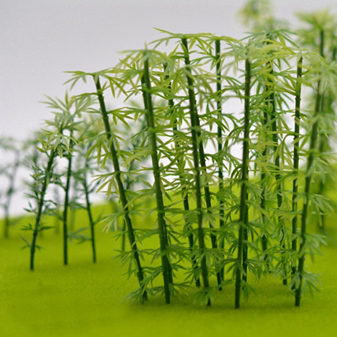 포레스 대나무 모형 대 4p DIY 꾸미기 재료, 3세트