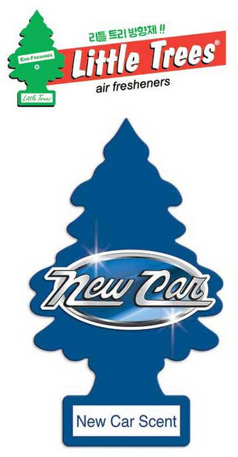 리틀트리 뉴카센트 차량용 방향제 종이방향제 (뉴카센트), 1개