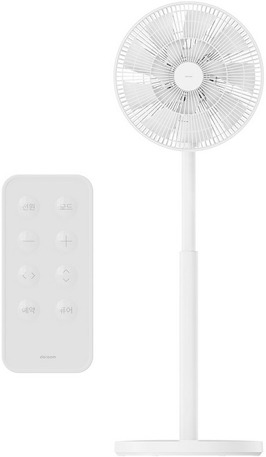 daroom 퓨어 AI 무선 서큘레이터 화이트, d-GM_SJY-0001