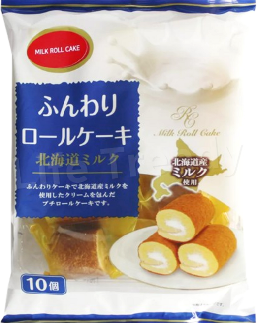 야마우치 밀크 롤케이크 10p, 1개, 140g