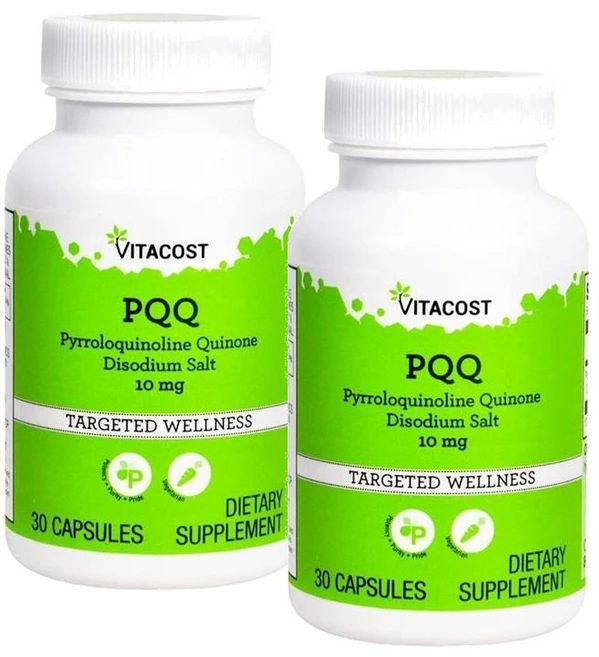비타코스트 피큐큐 10mg 캡슐 Vitacost PQQ, 2개, 30정 - 쿠팡