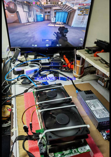 APU AMD BC-250 BC250 16GB DDR6 6코어 12스레드 3.5GHz 전원 공급 장치 팬 포함 BazziteSteam OS, [04] AMD BC-250 Card, 1