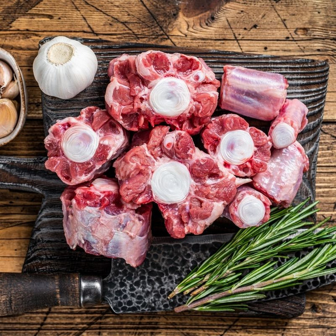 Australian Halal Certified Beef Tail 호주산 하랄 소꼬리, 1개, 1kg