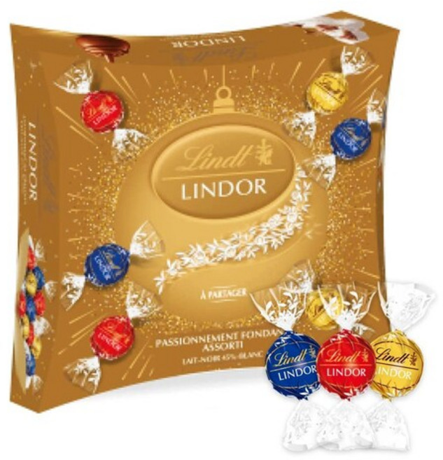 Lindt 린트 린도르 크리스마스 어드벤트 캘린더 초콜릿 250g 2021 2022 Lindor, 1개