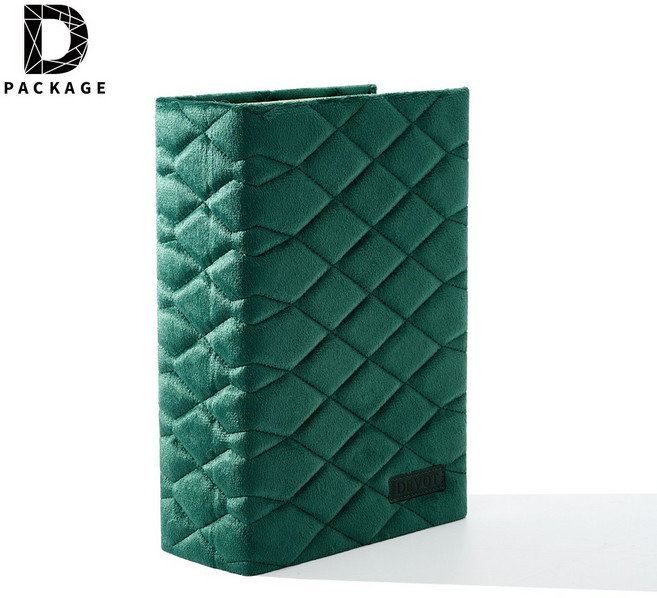 누빔 벨벳 책자 보석함 주얼리 보관함