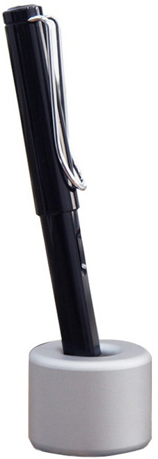 풀 메탈 펜 거치대 CR-4S, 실버, 1개