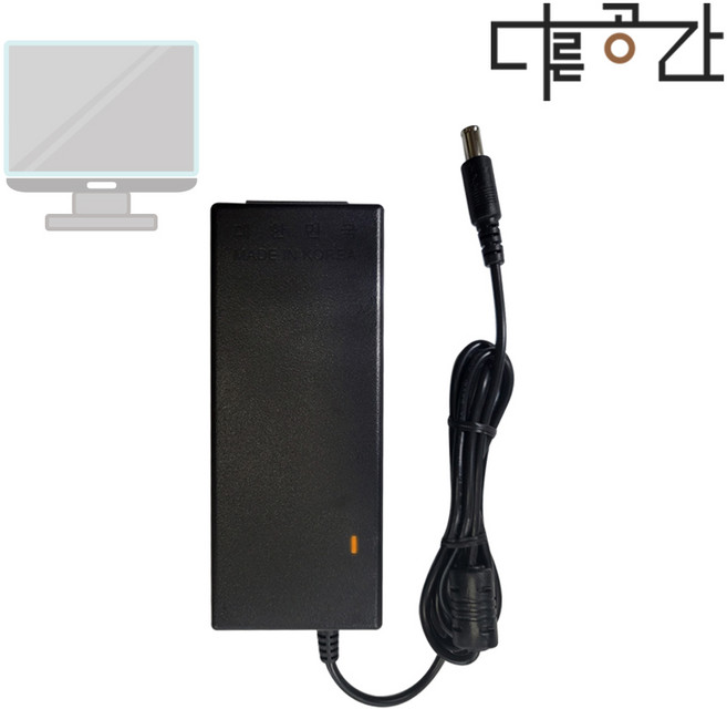 오리온 탑싱크 TS-QD32Q165A 모니터 호환 전원 어댑터 다른공간(전원코드포함), 1개