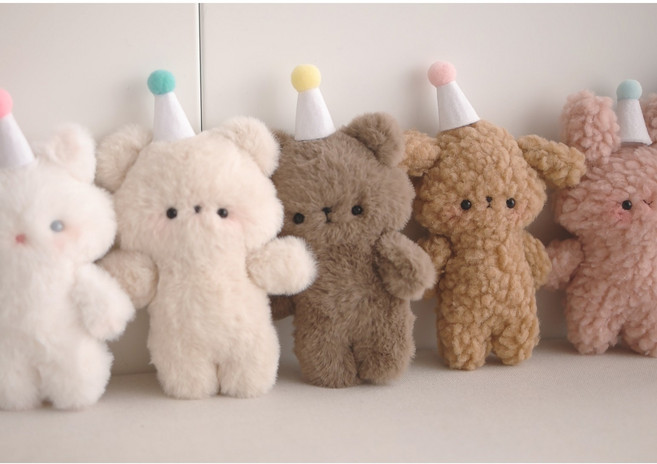 DIY 키트 쉽고 귀여운 쪼꼬미 동물 인형 만들기 동영상 취미 애착인형 학교수업 프롬리얼, 카라멜, 1개
