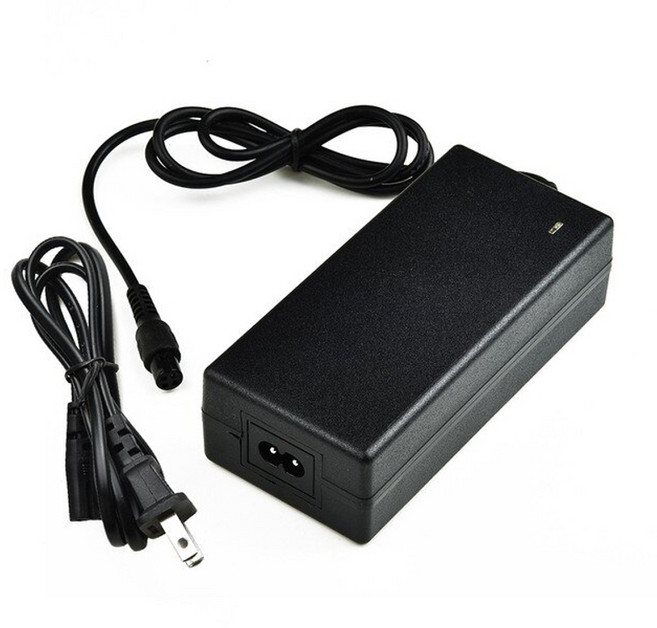 세그웨이나인봇 63v oem 배터리 충전기 사이클링 스쿠터 스쿠터 부품 액세서리 ninebot segway 미니 프로미니 라이트 전기 스쿠터 호환, 4홀, 1개