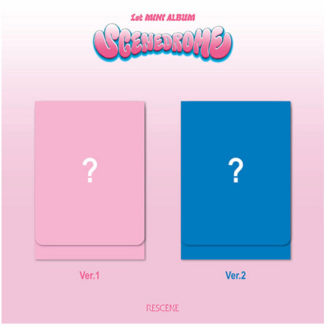 개봉앨범 포토카드 없음 / RESCENE (리센느) - 1st MINI ALBUM SCENEDROME (PLVE) - 2종 세트