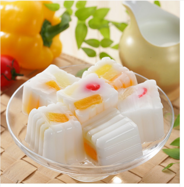 샐러드미인 요거트 푸딩 1kg (사과 딸기 망고 ), 요거트 푸딩 과일 젤리 1kg, 1개