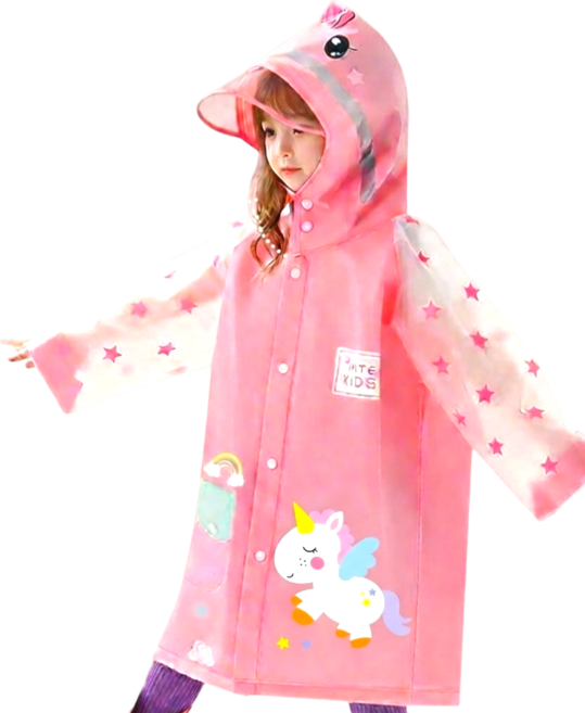 벨로르 유아 캐릭터 레인코트