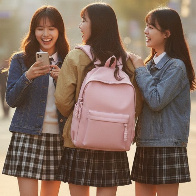 스토리원 U-SSBG056 솔리드 스트링 포켓 백팩