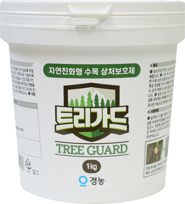 [농사마트] 경농 트리가드 1kg 수목 도포제 소나무 전정 조경수 상처 톱신페스트 락발삼 사은품 랜덤씨앗, 1000g