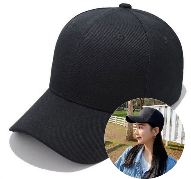 무지볼캡 머리큰사람 얼굴작아보이는 빅무지볼캡 소두 착시 모자