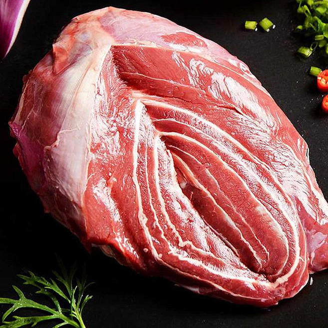 (배터짐) 양내장 양간 양염통 양깐양 양콩팥 양등뼈 양갈비 양사골 양족 양지방 구이 볶음 양탕세트 (일요일&당일발송), 500g, 1개, 머튼 양사태살