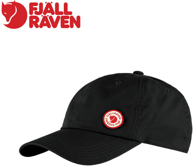 Fjällräven Logo 棒球帽《黑》, L/XL