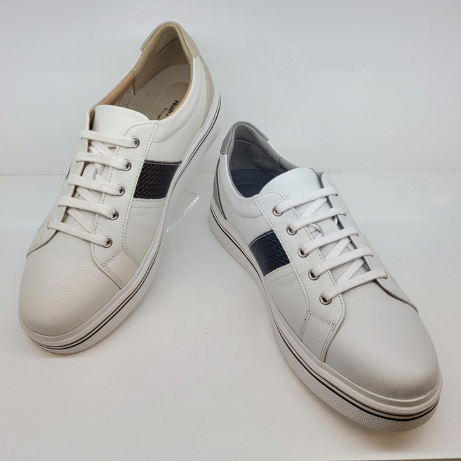 [허시파피] #한정특가# 남성 초경량 컴포트 캐주얼 화이트 스니커즈 MQ567 MQ568