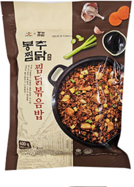 CJ프레시웨이X봉추찜닭 봉추찜닭볶음밥, 6개