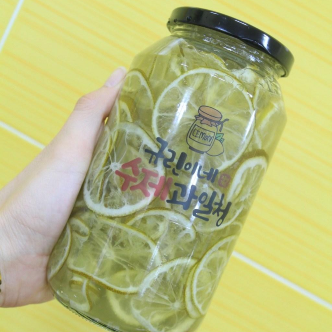 규린이네수제과일청 수제 라임청, 500g, 1개