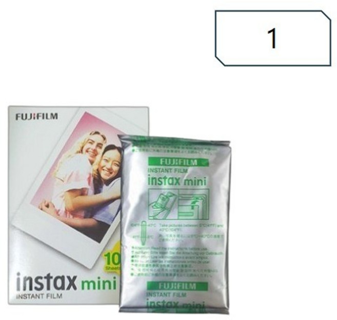 싸다구 후지 인스탁스 미니필름, 4272506662, 10개