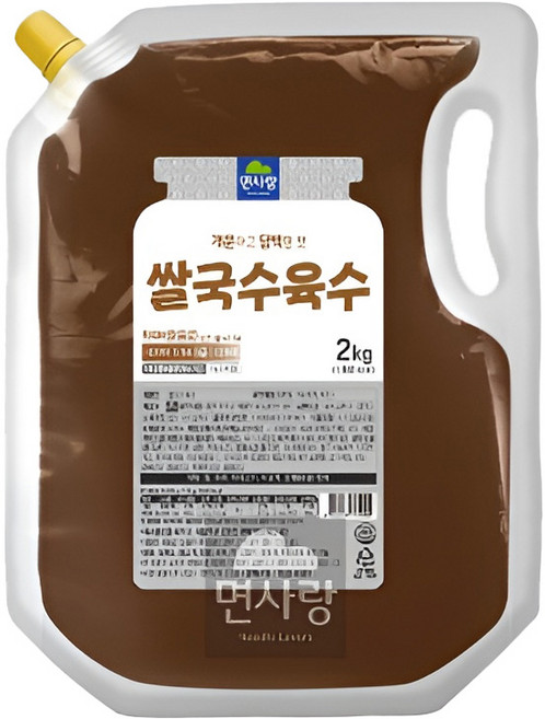 [면사랑]실온 쌀국수 육수 2kgx6개 1박스 국물 육수 농축액 원액 만능 베트남 쌀국수 월남쌀국수 육수원액 만능육수 간편조리 업소용 식당용 대용량, 2kg, 6개