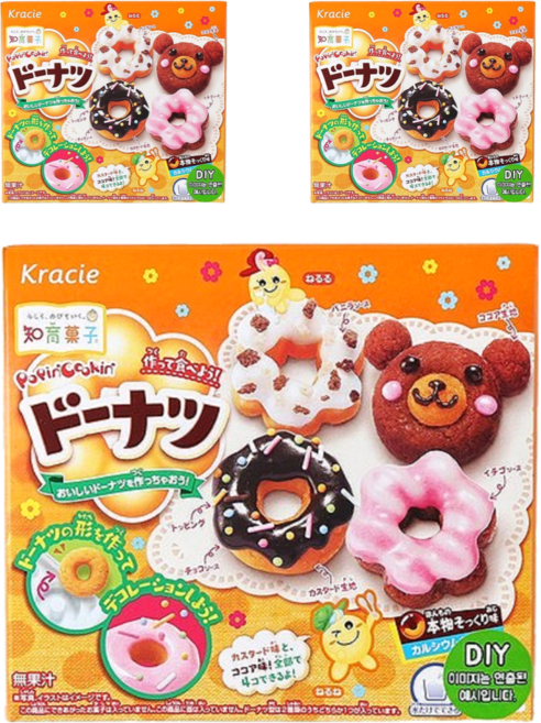 가루쿡 해피키친 도넛 29g 1곽, 단품, 3개
