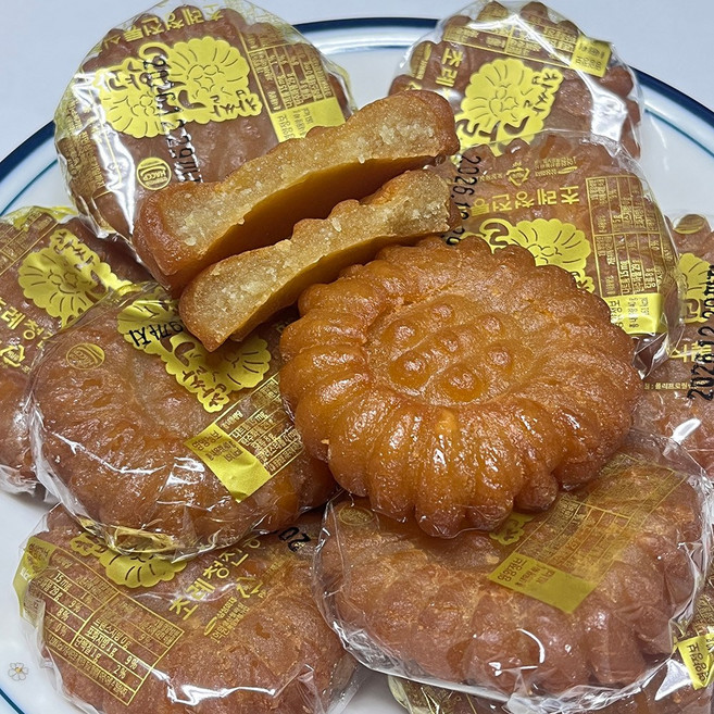 국산 초례청 찹쌀 꿀 약과 수제 전통약과 개별포장, 40개, 40g