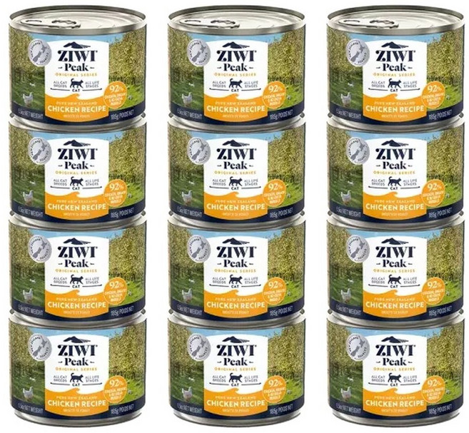 지위픽 캣 캔식품 고등어&양고기185g, 185g, 12개