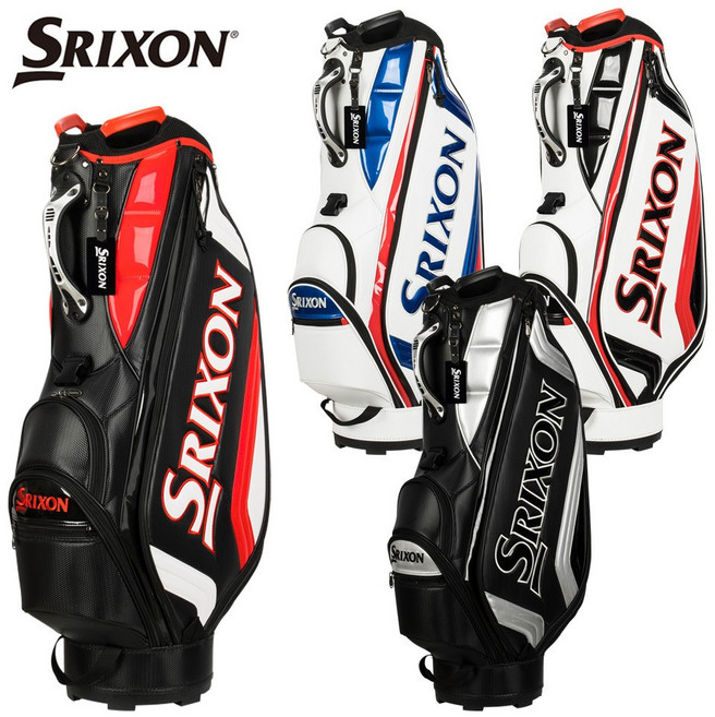 던롭코리아 스릭슨 SRX 캐디백 경량 골프가방 GGC-S166, WHITE, 옵션:WHITE