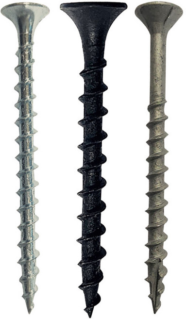 목재용피스 1봉 500개 델타 아연 흑색도금 목재 석고보드 방부목 나사 못, 1개