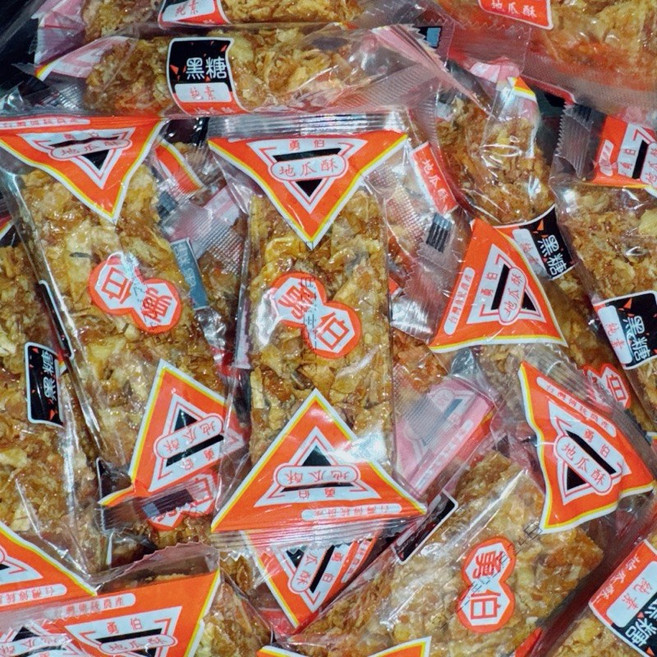 勇伯地瓜酥 (原味/黑糖) - 粿女兒商行 純素古早味零食, 1個, 黑糖地瓜酥