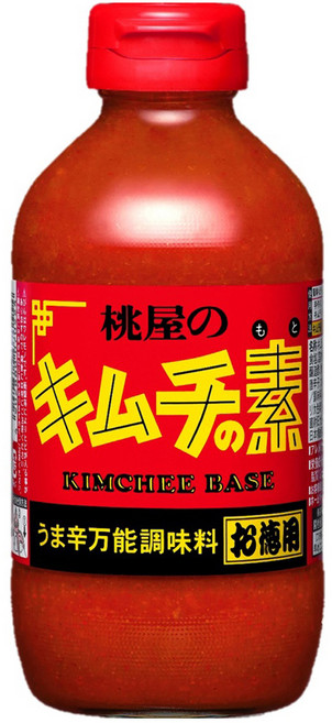 桃屋 大容量泡菜調味料, 1個, 450g