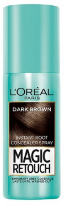 로레알파리 매직 리터치 헤어스프레이 75 ml, 1개, DARK BROWN