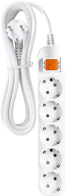 대성 플러스탭 절전형 5구 멀티탭 16A 250V, 4.5m, 1개