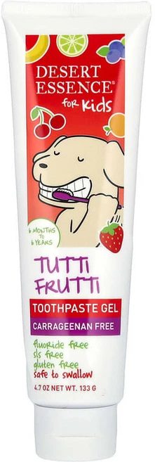 Desert Essence 어린이용 젤 치약 투티 프루티 133g(4.7oz) DES-33448, 133g, 1 - 쿠팡