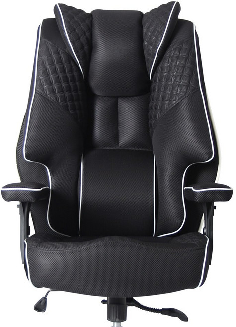 클라우드백 게이밍 컴퓨터 사무용 사무실 중역 PC방 편한 공부 책상 학생 의자 T800MQ, 블랙