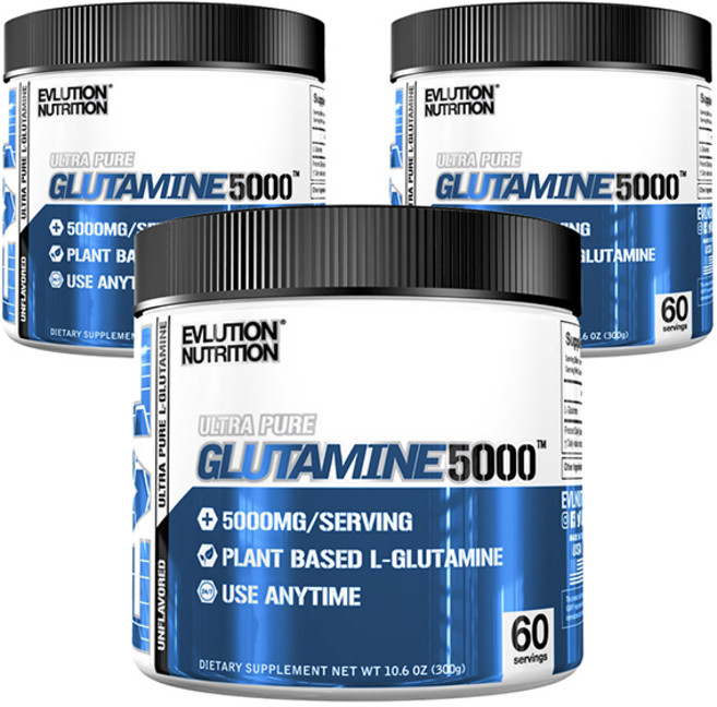 EVLUTIONNUTRITION 蛋白質保健食品 5000mg, 3罐, 300g