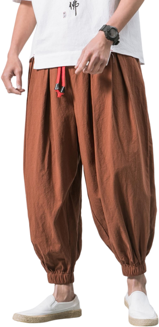 남자 와이드 빅사이즈 린넨 배기팬츠/벌룬팬츠 Men's trousers