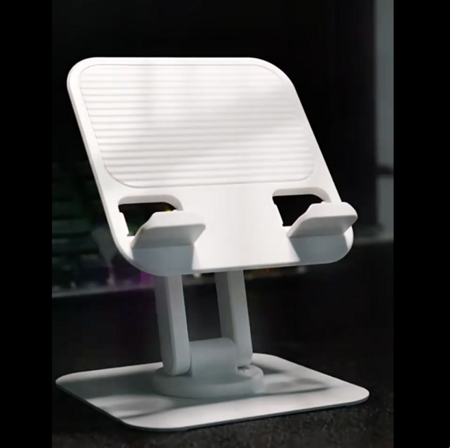 대희홈리빙 핸드폰 거치대, 1개, 흰색